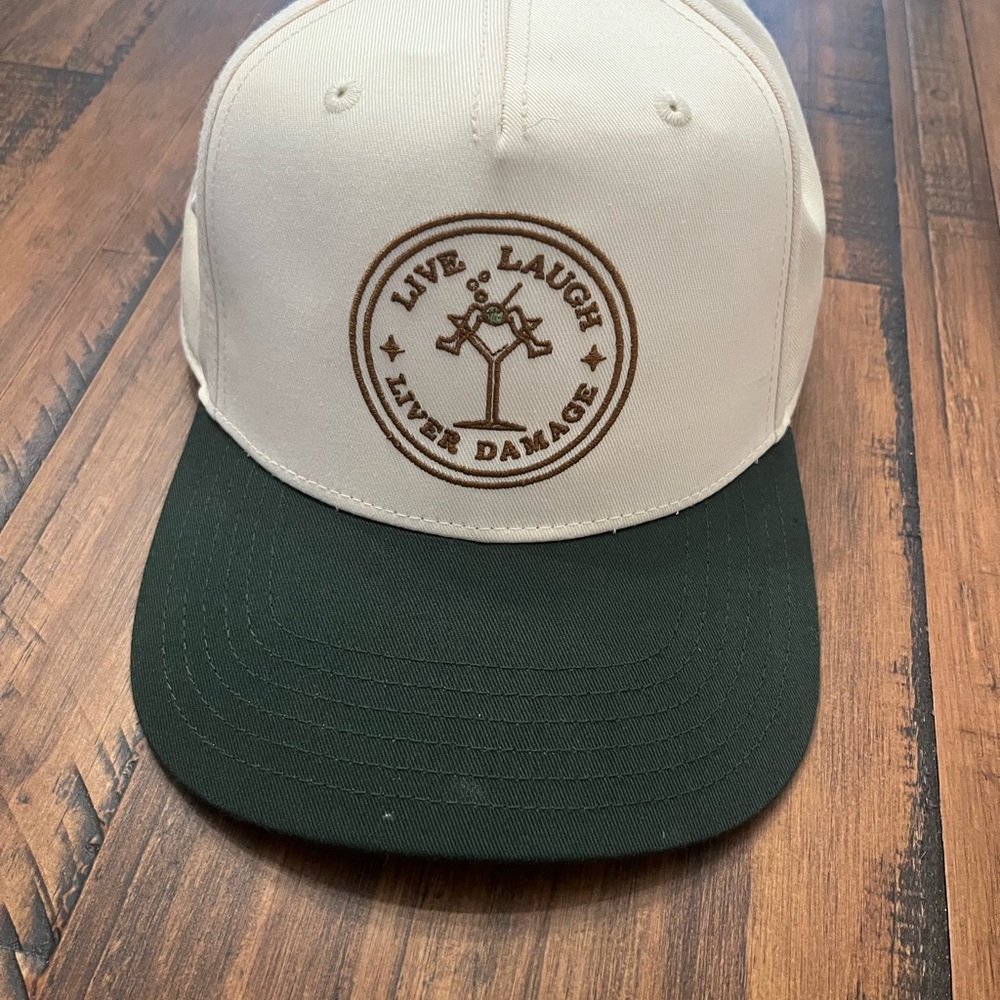 SnapBack trucker hat - Live Laugh Liver Damage Cap